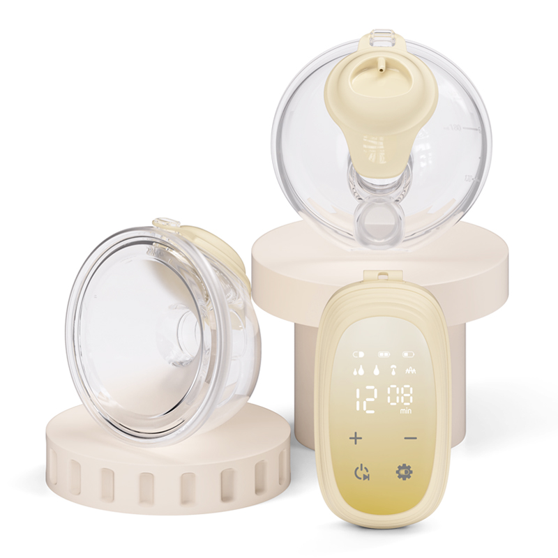 Single and Double Usages Breast Pump with Stable and Strong Suction...